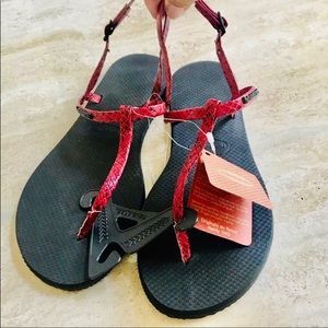 Havaianas Red 🐊 Croc T-strap sandal